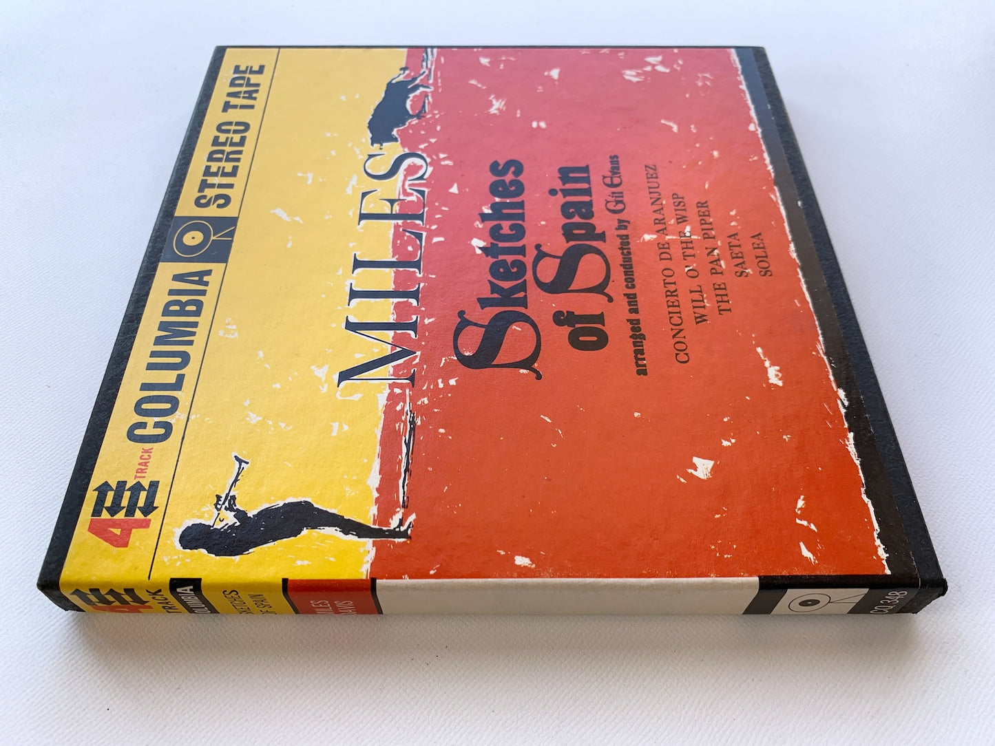 オープンリール/ MILES DAVIS / SKETCHES OF SPAIN / US盤 7号 4トラック 19cm/s (7 1/2IPS) インサート COLUMBIA CQ348