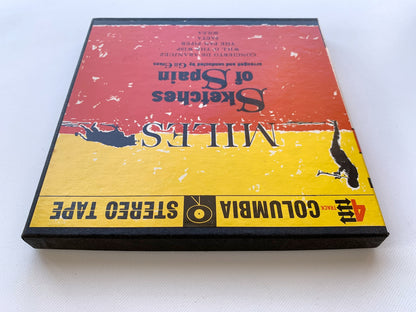 オープンリール/ MILES DAVIS / SKETCHES OF SPAIN / US盤 7号 4トラック 19cm/s (7 1/2IPS) インサート COLUMBIA CQ348