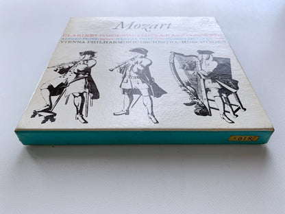 オープンリール/ プリンツ、ミュンヒンガー / モーツァルト：クラリネット協奏曲 / 国内盤 7号 4トラック 19cm/s (7 1/2IPS) ライナー LONDON TLA1025