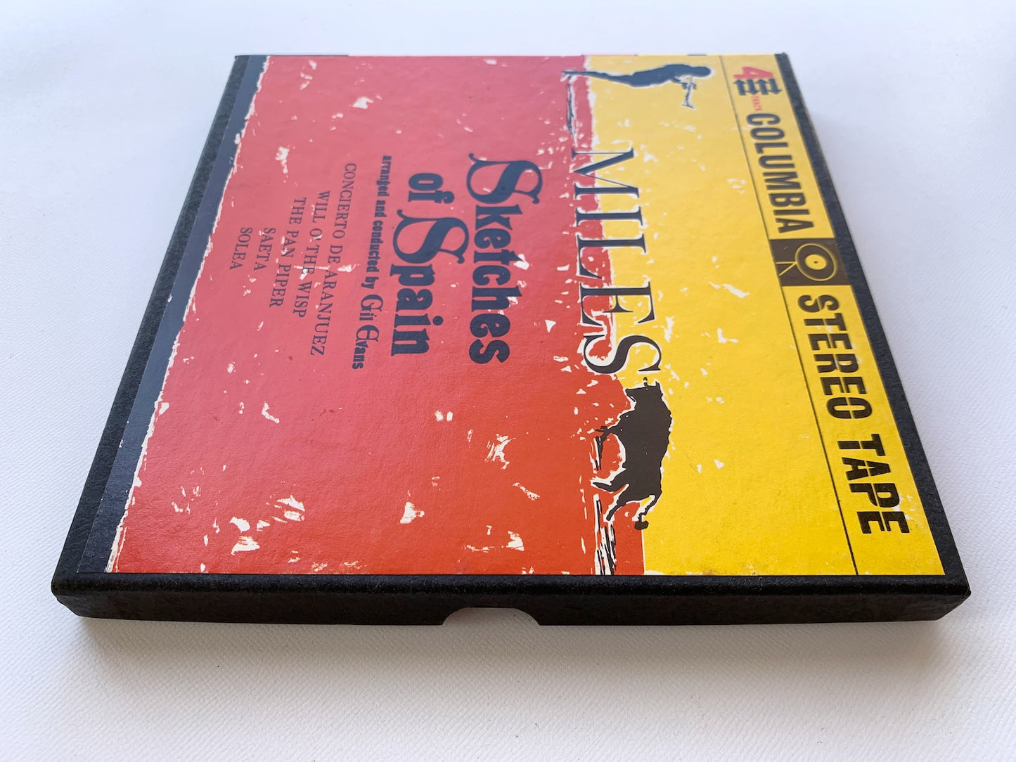 オープンリール/ MILES DAVIS / SKETCHES OF SPAIN / US盤 7号 4トラック 19cm/s (7 1/2IPS) インサート COLUMBIA CQ348