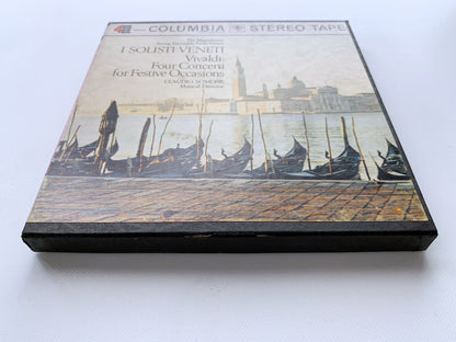 オープンリール/ イ・ソリスティ・ヴェネティ / ヴィヴァルディ：4つのヴァイオリンのための協奏曲 / US盤 7号 4トラック 19cm/s (7 1/2IPS) インサート COLUMBIA MQ781