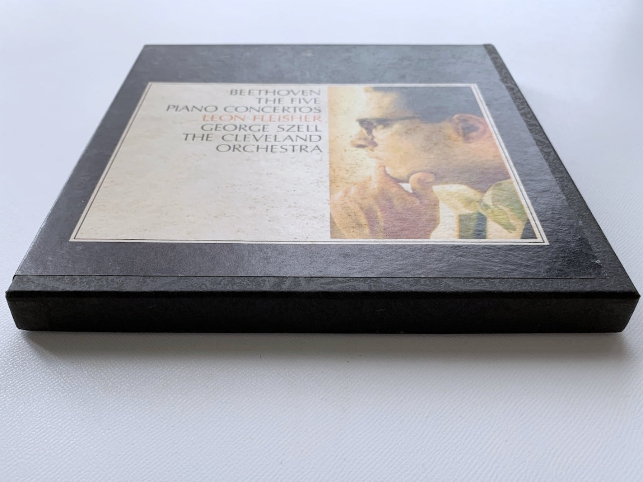 オープンリール/ フライシャー、セル / ベートーヴェン：ピアノ協奏曲 / US盤 7号 4トラック 19cm/s (7 1/2IPS) EPIC E4C847