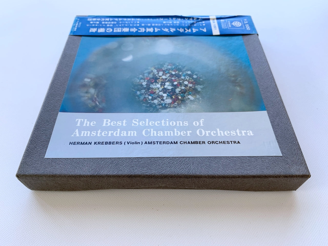 オープンリール/ アムステルダム室内合奏団 / J.S.バッハ：ヴァイオリン協奏曲第1番 他 / 国内盤 7号 4トラック 19cm/s (7 1/2IPS) 帯・ライナー TRIO TSA-1001