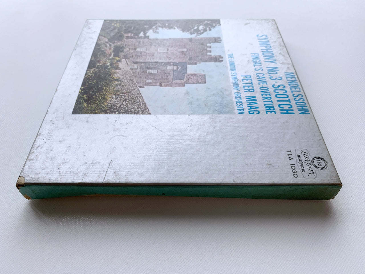 オープンリール/ ペーター・マーク / メンデルスゾーン：交響曲第3番「スコットランド」他 / 国内盤 7号 4トラック 19cm/s (7 1/2IPS) ライナー LONDON TLA1030