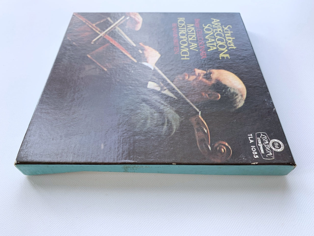 オープンリール/ ロストロポーヴィチ / シューベルト：アルペジョーネソナタ / 国内盤 7号 4トラック 19cm/s (7 1/2IPS) LONDON TLA1085