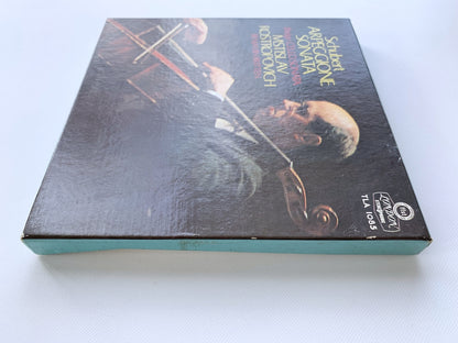 オープンリール/ ロストロポーヴィチ / シューベルト：アルペジョーネソナタ / 国内盤 7号 4トラック 19cm/s (7 1/2IPS) LONDON TLA1085