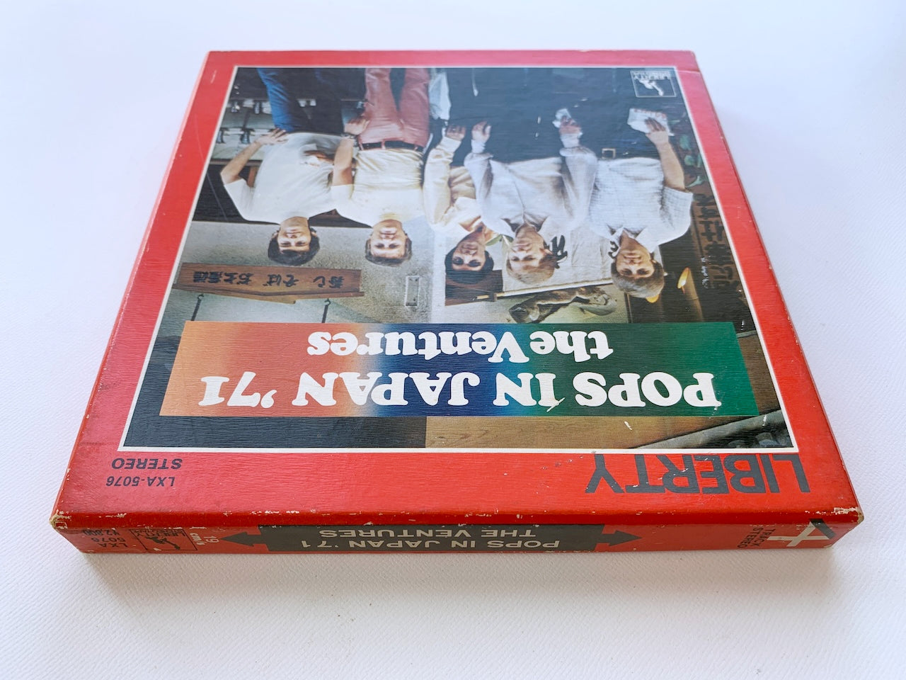 オープンリール/ THE VENTURES / POPS IN JAPAN ’71 / 国内盤 7号 4トラック 19cm/s (7 1/2IPS) LIBERTY LXA-5046