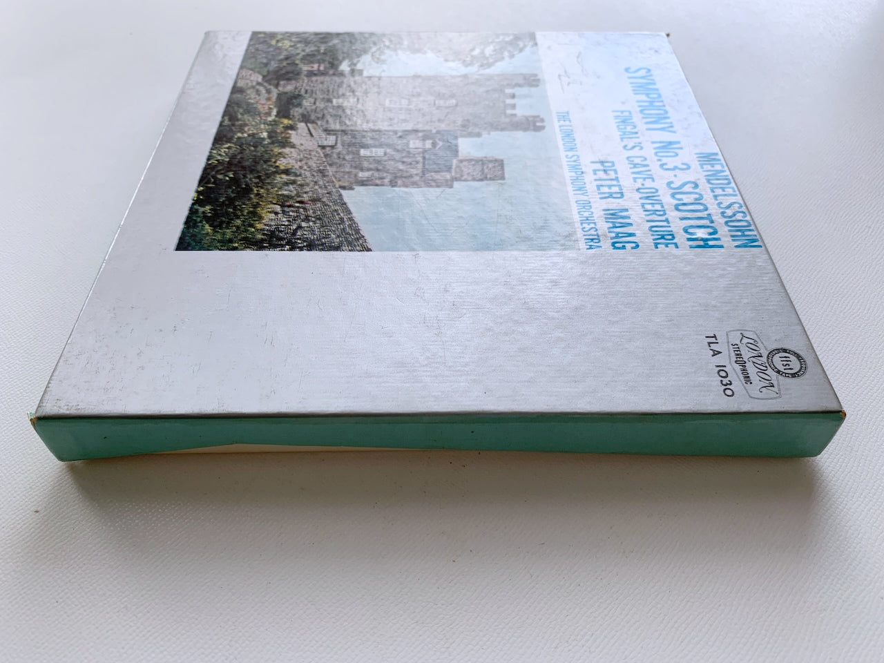 オープンリール/ ペーター・マーク / メンデルスゾーン：交響曲第3番「スコットランド」他 / 国内盤 7号 4トラック 19cm/s (7 1/2IPS) ライナー LONDON TLA1030