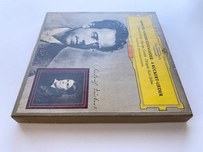 オープンリール/ ディースカウ、ベーム / マーラー：歌曲集「亡き子をしのぶ歌」他 / US盤 7号 4トラック 19cm/s (7 1/2IPS) インサート DGG C-8879