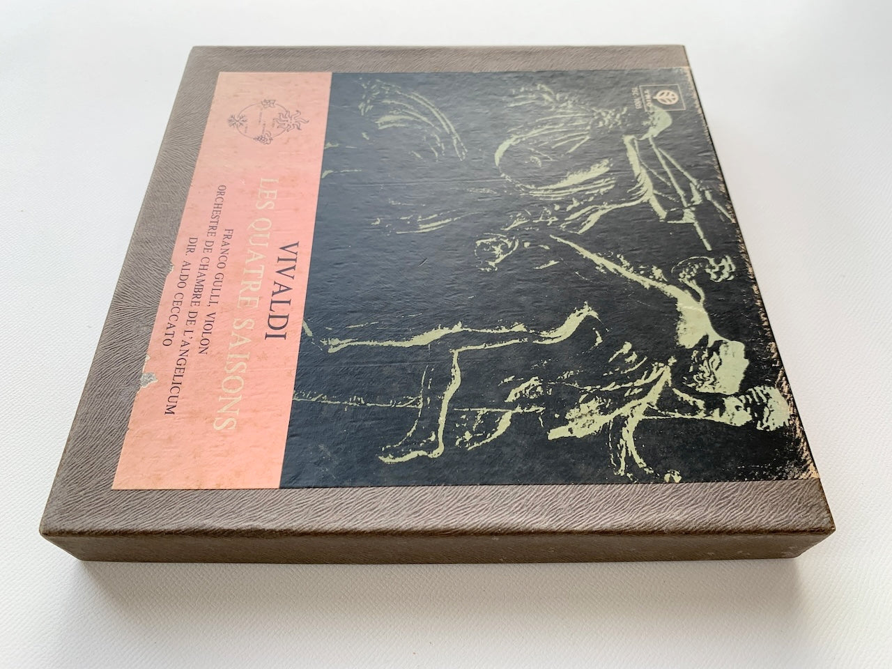 オープンリール/ ミラノ・アンジェリクム室内合奏団 / ヴィヴァルディ : 協奏曲集「四季」 / 国内盤 7号 4トラック 19cm/s (7 1/2IPS) ライナー TRIO TSC-1005