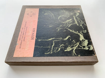 オープンリール/ ミラノ・アンジェリクム室内合奏団 / ヴィヴァルディ : 協奏曲集「四季」 / 国内盤 7号 4トラック 19cm/s (7 1/2IPS) ライナー TRIO TSC-1005