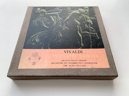 オープンリール/ ミラノ・アンジェリクム室内合奏団 / ヴィヴァルディ : 協奏曲集「四季」 / 国内盤 7号 4トラック 19cm/s (7 1/2IPS) ライナー TRIO TSC-1005