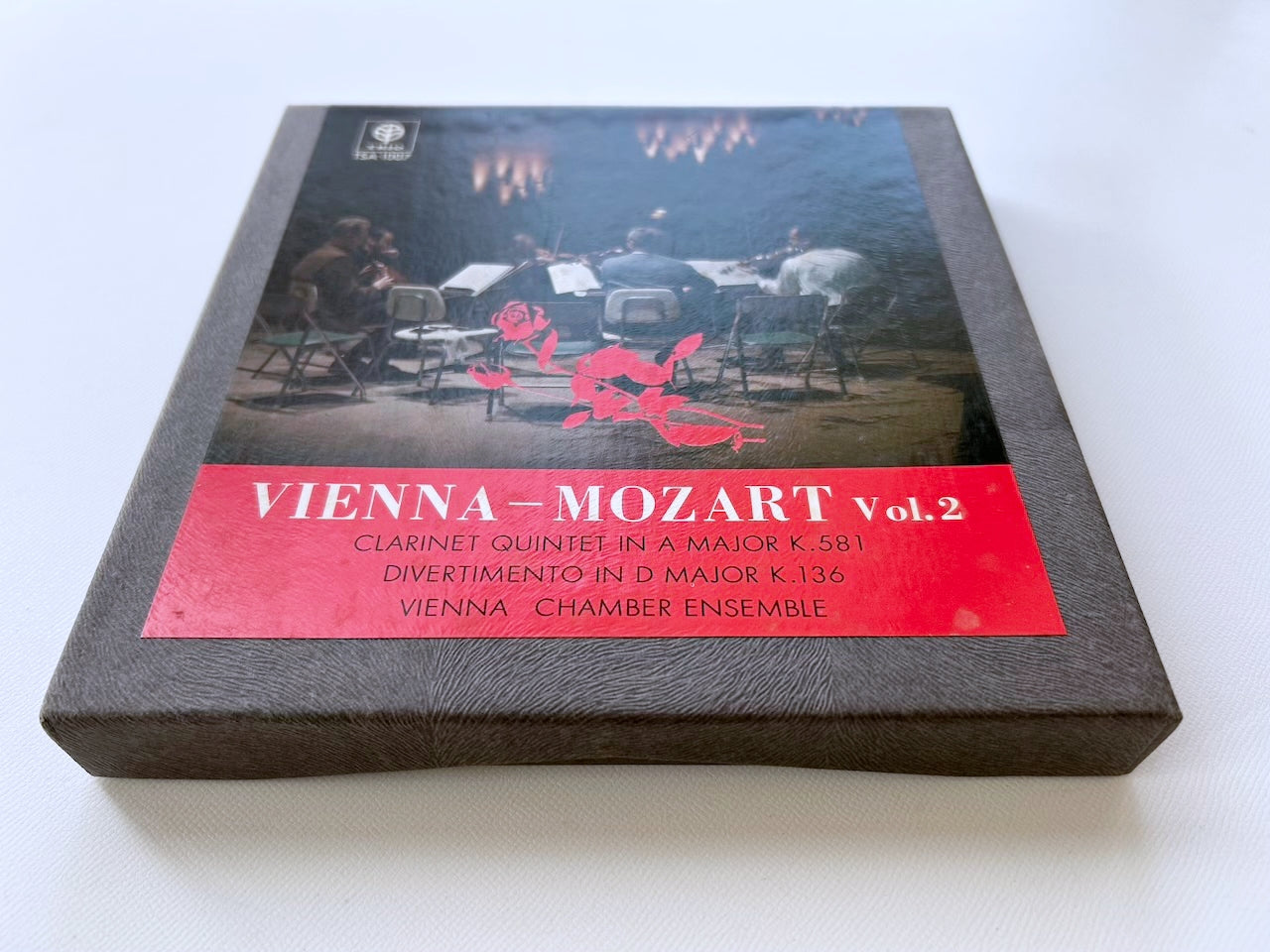 オープンリール/ ウィーン室内管弦楽団 / モーツァルト：クラリネット五重奏曲 他 / 国内盤 7号 4トラック 19cm/s (7 1/2IPS) ライナー TRIO TSA-1007