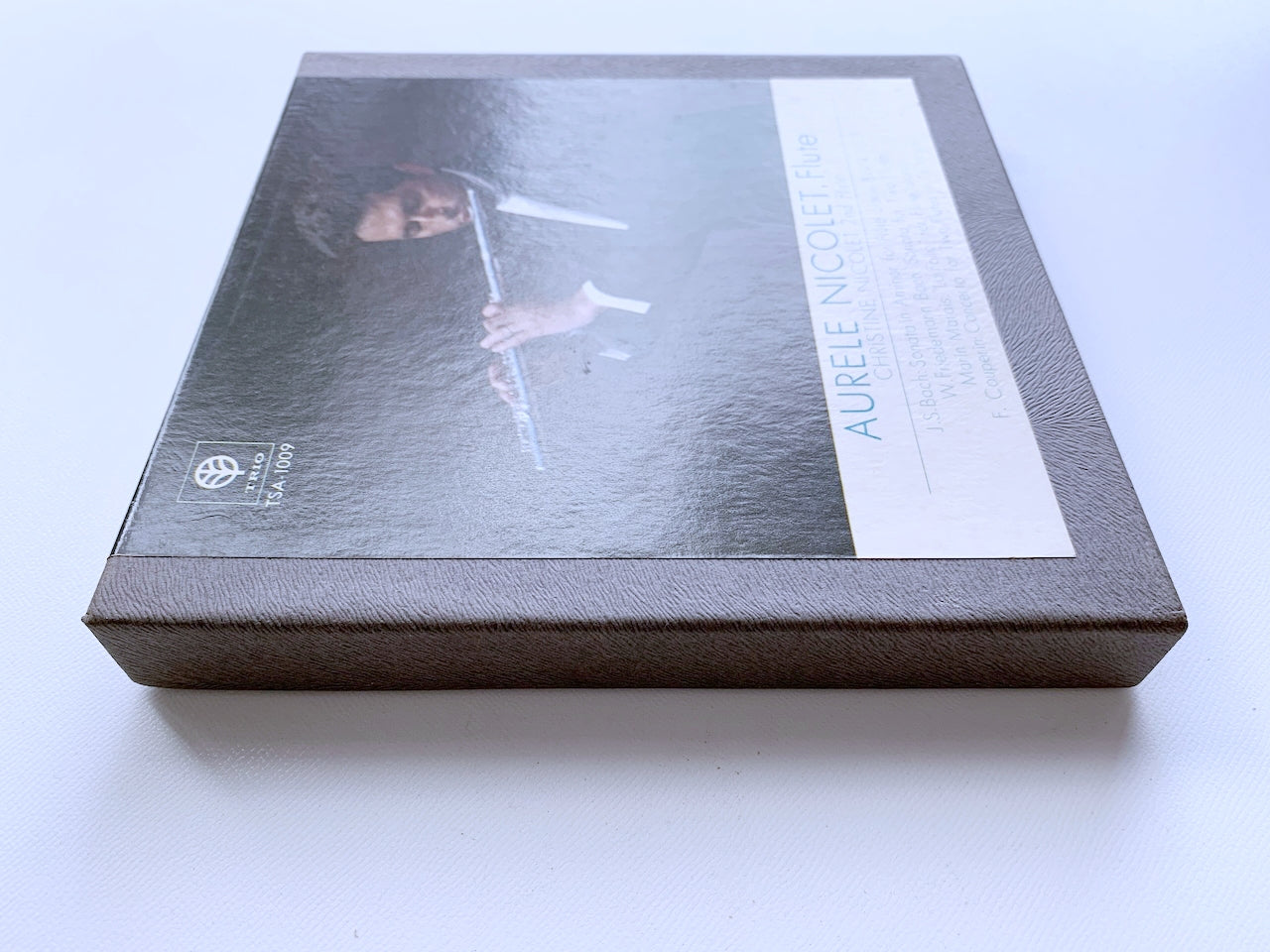 オープンリール/ オーレル・ニコレ / フルートの真髄 J.S.バッハ：無伴奏フルート・ソナタ 他 / 国内盤 7号 4トラック 19cm/s (7 1/2IPS) ライナー TRIO TSA-1009