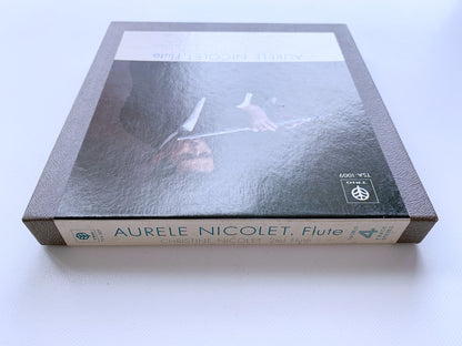 オープンリール/ オーレル・ニコレ / フルートの真髄 J.S.バッハ：無伴奏フルート・ソナタ 他 / 国内盤 7号 4トラック 19cm/s (7 1/2IPS) ライナー TRIO TSA-1009