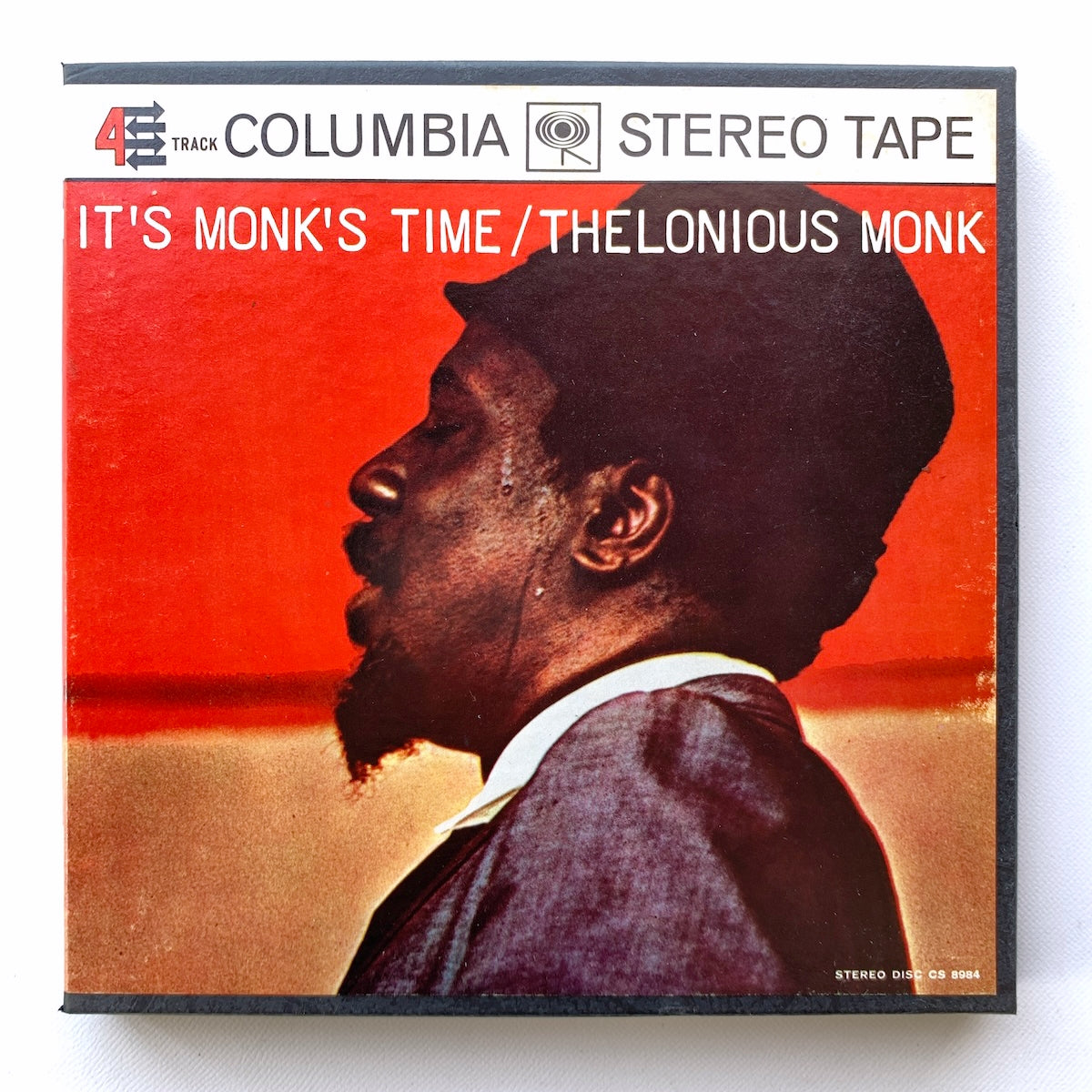 オープンリール/ THELONIOUS MONK / IT'S MONK'S TIME / US盤 7号 4トラック 19cm/s (7 1/2IPS) インサート COLUMBIA CQ644