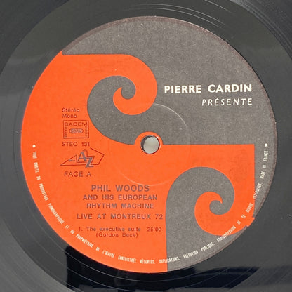 LP/ PHIL WOODS AND HIS EUROPEAN RHYTHM MACHINE / LIVE AT MONTREUX 72 / フランス盤 オリジナル コーティングJK LES DISQUES PIERRE CARDIN STEC131