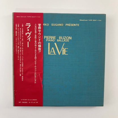 オープンリールテープ / PIERRE BUZON / LA VIE ラ・ヴィー / 再生確認済 10号 2TR 38cm/s 2トラック 日本盤 帯・ライナー
