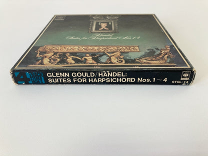 オープンリールテープ / グレン・グールド / ヘンデル：ハープシコード組曲 / 7号 19cm/s (7 1/2IPS) 4トラック 日本盤 ライナー / CBS