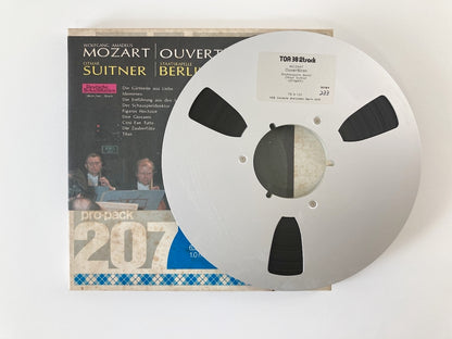 オープンリールテープ / オトマール・スウィトナー / モーツァルト：歌劇序曲集 / 再生確認済 10号 2TR 38cm/s 2トラック 日本盤 ライナー