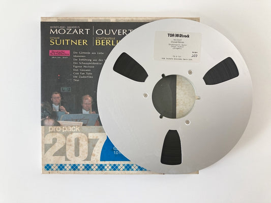 オープンリールテープ / オトマール・スウィトナー / モーツァルト：歌劇序曲集 / 再生確認済 10号 2TR 38cm/s 2トラック 日本盤 ライナー