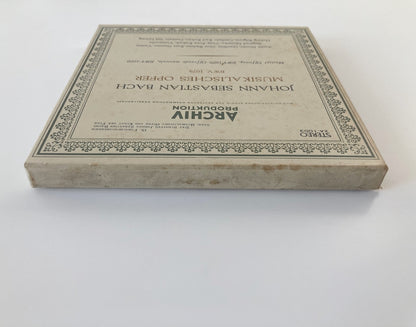 オープンリールテープ / カール・リヒター / J.Sバッハ：音楽の捧げもの / 7号 19cm/s (7 1/2IPS) 4トラック 日本盤 ライナー ※リールラベルに経年劣化あり / ARCHIV