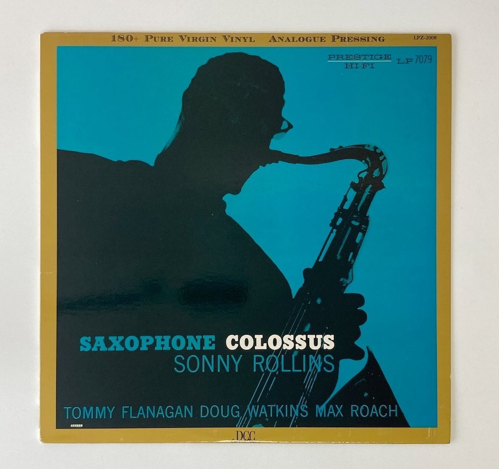 LP/ SONNY ROLLINS / SAXOPHONE COLOSSUS / ソニー・ロリンズ / US盤 180g 重量盤 DCC COMPACT CLASSICS LPZ-2008