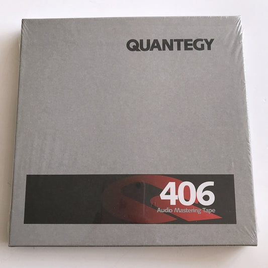 オープンリールテープ 7号リール 未開封 未使用 QUANTEGY 406 AUDIO MASTERING TAPE