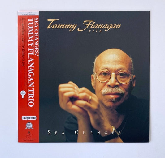LP/ TOMMY FLANAGAN TRIO / SEA CHANGES / トミー・フラナガン / 国内盤 帯・ライナー ALFA ALJB-7501