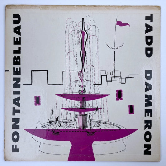 LP/ TADD DAMERON / FONTAINEBLEAU / US盤 オリジナル NYCラベル 深溝 RVG刻印 PRESTIGE PRLP7037