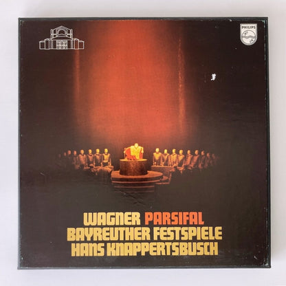 LP/ クナッパーツブッシュ / ワーグナー：歌劇「パルジファル」 / オランダ盤 5枚組 BOX ブックレット・白スリーヴ PHILIPS 6747250