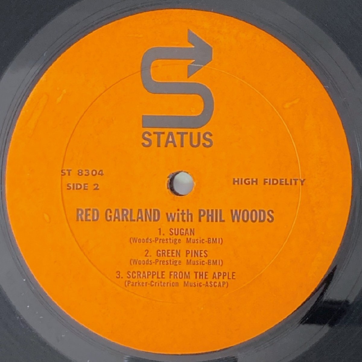 LP/ PHIL WOODS / SUGAN / フィル・ウッズ / US盤 オリジナル VAN GELDER STATUS ST8304