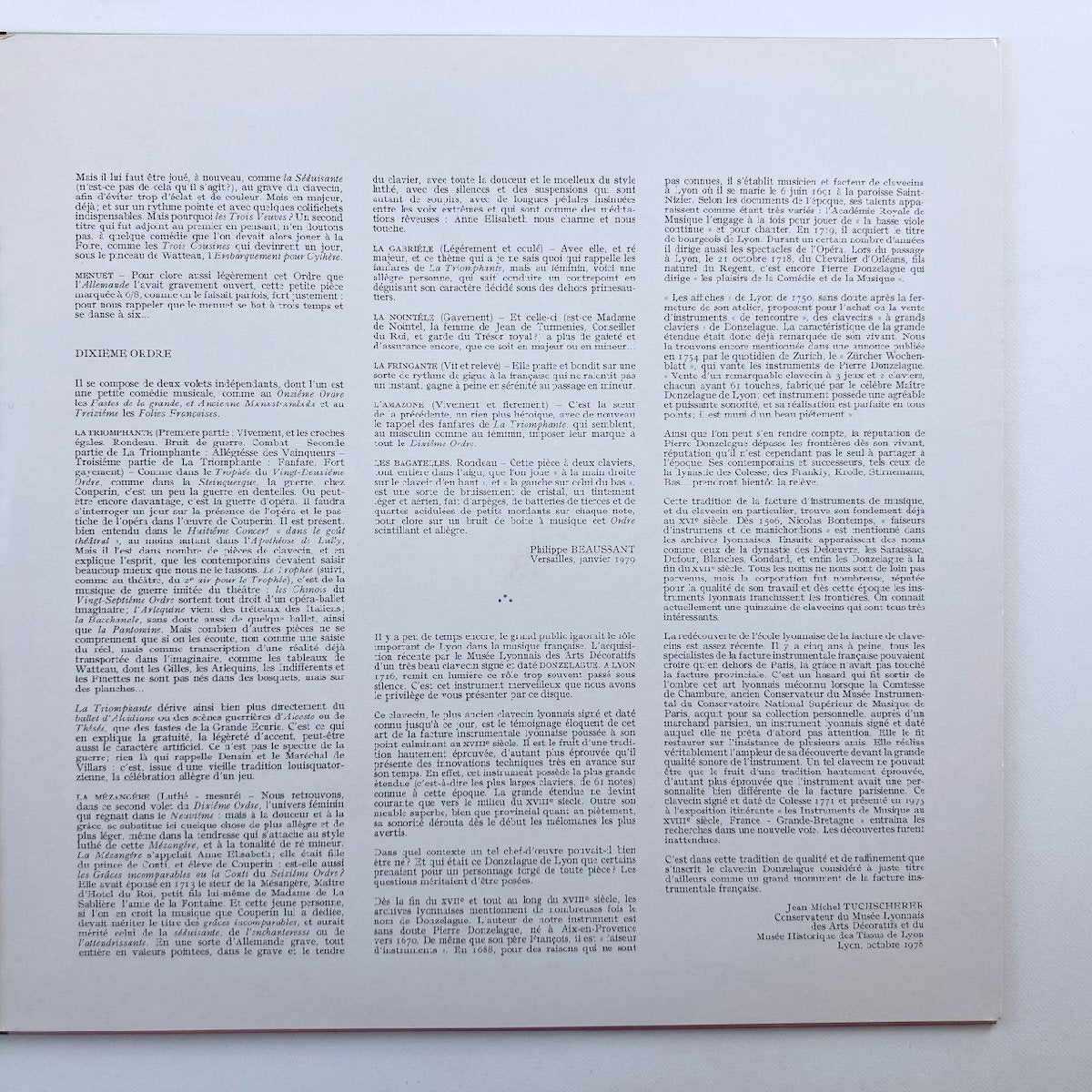 LP/ ブランデーヌ・ヴェルレ / クープラン：クラヴサン組曲第3番、 第4番 / フランス盤 コーティングJK ASTREE AS27