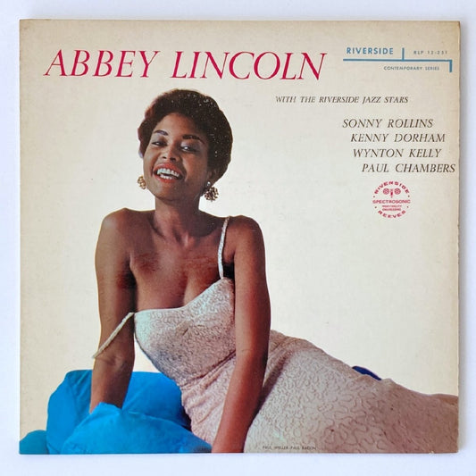 LP/ ABBEY LINCOLN / THAT'S HIM! / アビー・リンカーン / US盤 オリジナル 青大ラベル DG 553W RIVERSIDE RLP12-251