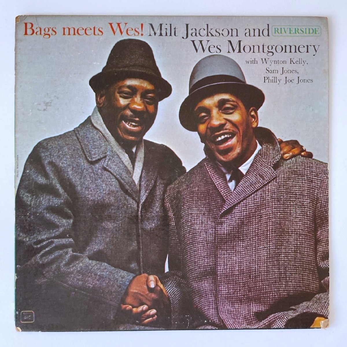 LP/ MILT JACKSON & WES MONTGOMERY / BAGS MEETS WES! / ミルト・ジャクソン / US盤 青大ラベル DG RIVERSIDE RLP407