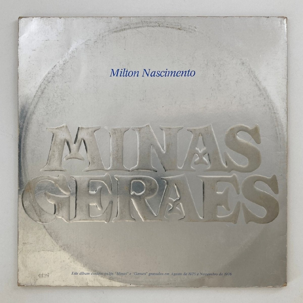 LP/ MILTON NASCIMENTO / MINAS GERAES / ミルトン・ナシメント / ブラジル盤 2枚組 EMI 31C16453808/9