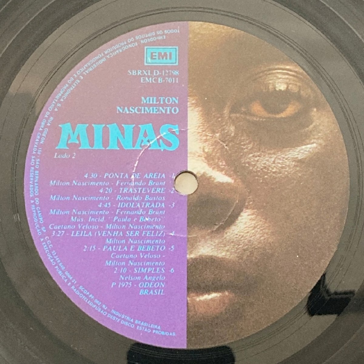 LP/ MILTON NASCIMENTO / MINAS GERAES / ミルトン・ナシメント / ブラジル盤 2枚組 EMI 31C16453808/9