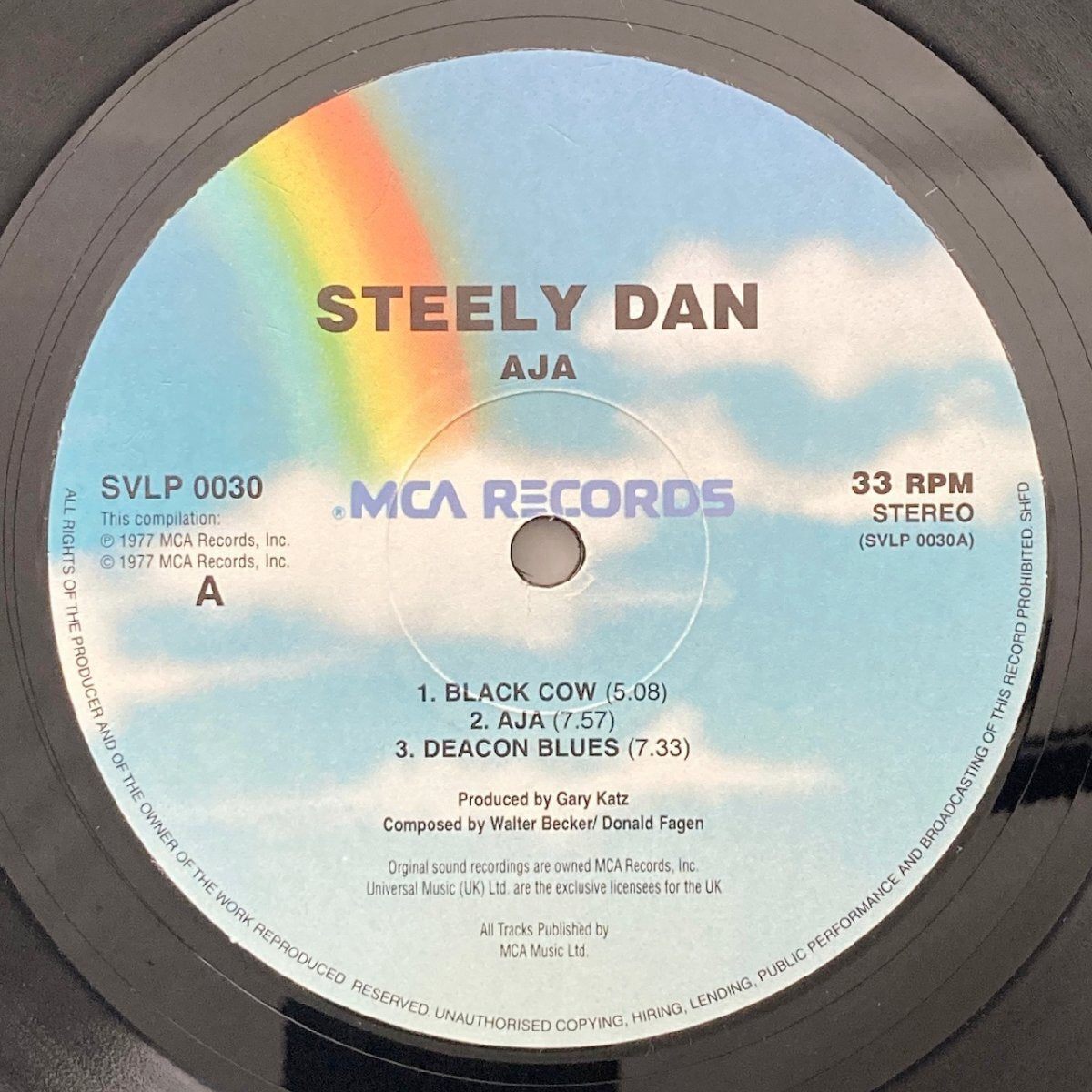 LP/ STEELY DAN / AJA / スティーリー・ダン / UK盤 SIMPLY VINYL アウタースリーヴ・インサート ABC SVLP0030