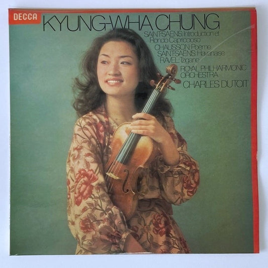 LP/ チョン・キョンファ / フランス・ヴァイオリン作品集 / UK盤 ED4 コーティングJK CS DECCA SXL6851