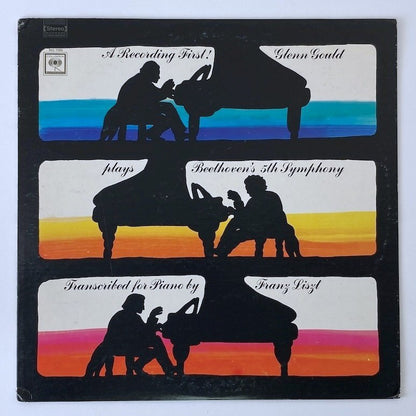 LP/ グレン・グールド / べートーヴェン：交響曲第5番「運命」（リスト編曲ピアノ版） / US盤 オリジナル、2EYE COLUMBIA MS7095