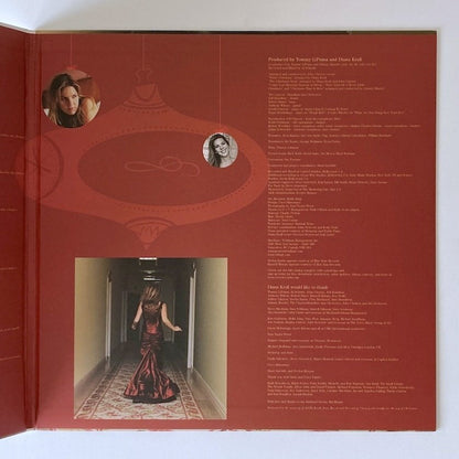 LP/ DIANA KRALL / CHRISTMAS SONGS / ダイアナ・クラール / US盤 180g 重量盤 ポスター VERVE B0004717-01
