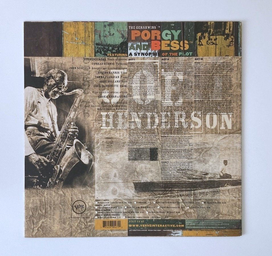 LP/ JOE HENDERSON / PORGY & BESS / ジョー・ヘンダーソン / US盤 2枚組 180g 重量盤 VERVE 314539047-1